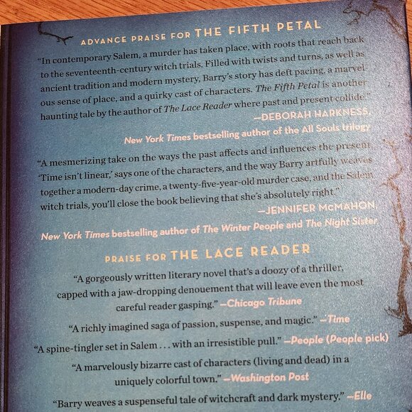 The Fifth Petal Brunonia Barry Paperback Fiction - Picture 14 of 14